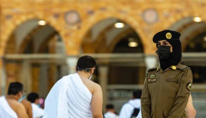 For the first time, Saudi Women Soldiers Group stand guard in Makkah during  Haj | Haj के दौरान पहली बार मक्का में हुई Saudi Women Soldiers की तैनाती,  धर्म की सेवा करके