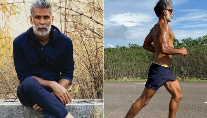 milind soman running slippers