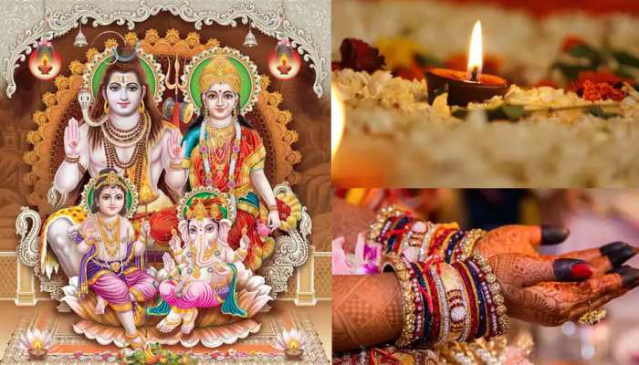 Hartalika teej 2021 know shubh muhurt and puja vidhi mpgs | Hartalika Teej  2021: हरतालिका तीज पर ऐसे करें शिव-पार्वति को प्रसन्न, इस शुभ मुहूर्त में  करें पूजा | Hindi News, MPCG Trending News