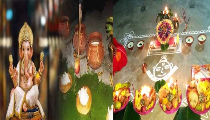 Worship of moon with Ganesh Chaturthi in Bihar on Friday | बिहार में  शुक्रवार को गणेश चतुर्थी के साथ चांद की पूजा, गणेश पूजन के बाद होगी चौरचन  व्रत जानें क्यों |