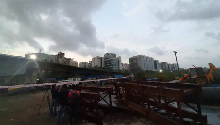 मुंबई: निर्माणाधीन पुल का हिस्सा गिरा, हादसे में 13 मजदूर घायल; मलबे में कई लोगों के दबे होने की आशंका
