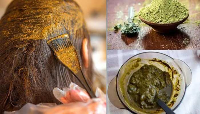 क्या आप जानते हैं बालों में मेंहदी लगाने का सही तरीका? - right way to use  henna for beautiful hair - AajTak