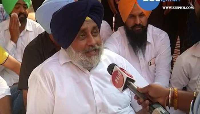 Sukhbir badal slams center govt