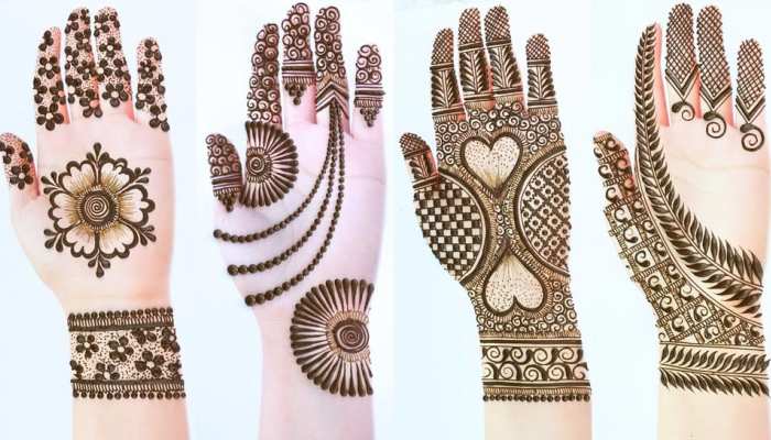 Learn Easiest Henna Mehndi Design | Step by Step Mehendi Designs for Hand |  MehndiArtistica 2020 - YouTube