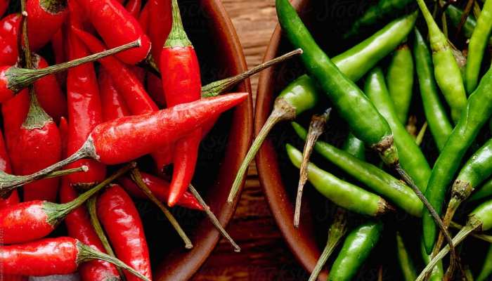 Green Chilli or Red Chilli Which one is healthier | लाल मिर्च या हरी मिर्च,  जानें कौन सी मिर्च खाने से मिलेगा ज्यादा फायदा | Hindi News, फूड