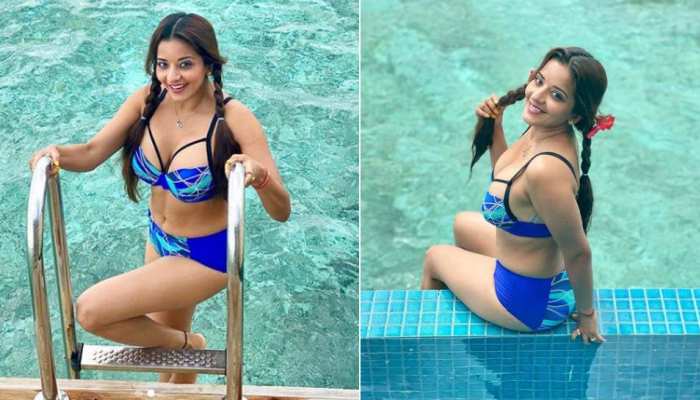 Monalisa Hot Photos Bhojpuri Actress Monalisa bikini photo Viral on Social Media | भोजपुरी एक्ट्रेस मोनालिसा ने ब्लू बिकिनी में शेयर की तसवीरें, इटरनेट पर मचा तहलका | Hindi News, Zee ...
