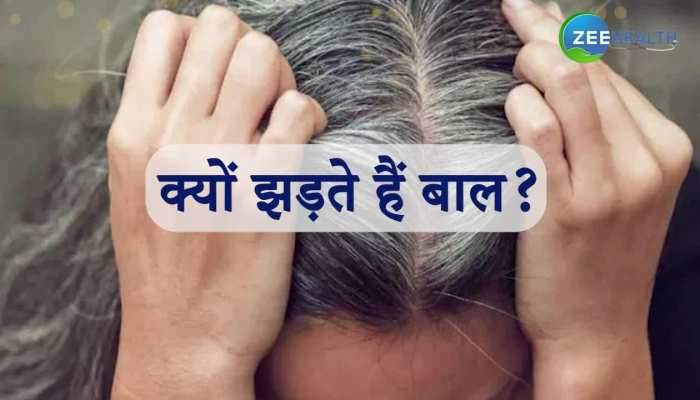 Causes of hair fall Treatment of gray hair brmp | इस वजह से झड़ने लगते हैं आपके बाल, वीडियो में देखिए 5 बड़े कारण | Zee News Hindi Causes of hair fall Treatment of gray hair brmp | इस वजह से झड़ने लगते हैं आपके बाल, वीडियो में देखिए 5 बड़े कारण | Zee News Hindi
