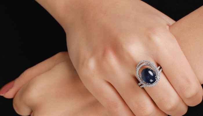 Blue sapphire in hindi sale