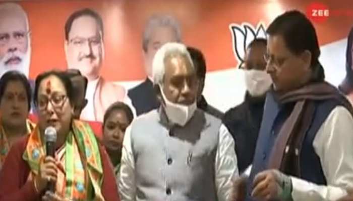 महिला कांग्रेस अध्यक्ष सरिता आर्य BJP में शामिल, उत्तराखंड से बड़ी खबर
