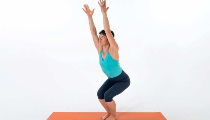 Yoga Chair Pose Step-by-Step Instructions (teacher made)
