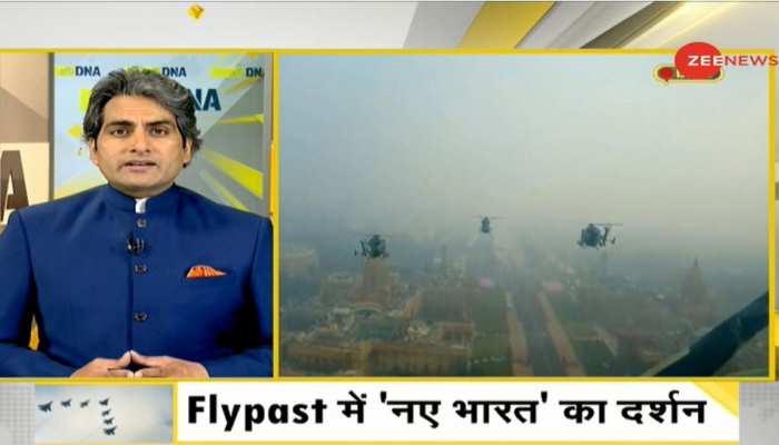 गणतंत्र दिवस परेड का 'कॉकपिट व्यू', आसमान में देखें IAF का कमाल