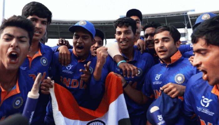 India Win Under 19 World Cup Beat England Winning Player Awarded With 40 Lakh Rupees Each By Bcci Support Staff |Bcci ने अंडर-19 वर्ल्ड कप टीम के लिए खोला खजाना, खिलाड़ियों पर