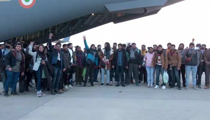 Operation Ganga: AirAsia's flight with 170 Indian evacuees from Ukraine on board landed in Delhi 