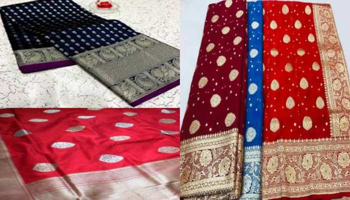 Explore Stunning Red Banarasi Sarees in 15+ Shades