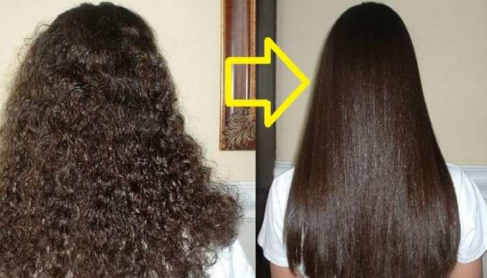 Hair ko straight clearance kaise kare in hindi