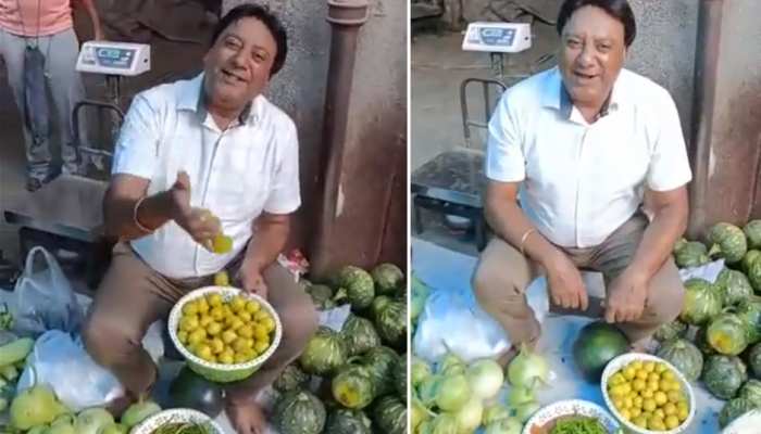 Viral Video: funny song on the price hike of lemon vegetable seller sing  trending news | Viral Video: नींबू की महंगाई पर आया मजेदार गाना, सब्जीवाले  ने सुनाया तो लोगों को खूब