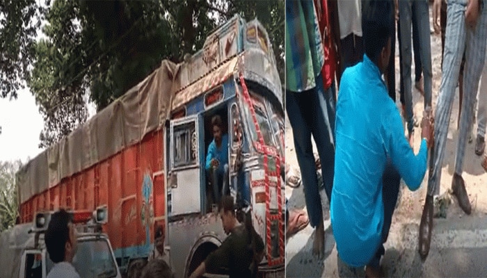 Truck driver who ate gutkha costly this teacher gave on-the-spot punishment|गुटखा खाने वाले ट्रक ड्राइवर को पड़ा महंगा, इस टीचर ने दी ऑन द स्पॉट सजा| Hindi News, Bihar