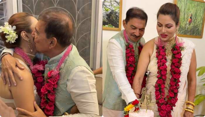 Arun Lal Wedding Arun Lal-Bulbul Saha got married KISS to wife photo viral | Arun Lal Wedding: अरुण लाल-बुलबुल साहा ने रचाई शादी, वाइफ को किया KISS, फोटो वायरल | Hindi News,