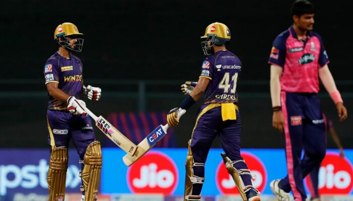IPL 2022 KKR vs RR match Kolkata Knight Riders vs Rajasthan Royals 47th Match live cricket score|IPL 2022: नीतीश राणा की तूफानी पारी, कोलकाता ने राजस्थान को 7 विकेट से दी पटखनी|