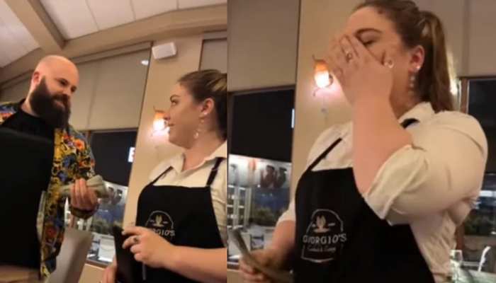 रेस्टोरेंट में इस शख्स ने ऐसा क्या किया, जिस वजह से फूट-फूटकर रोने लगी महिला वेटर