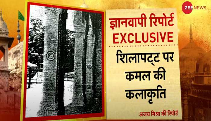 ज्ञानवापी रिपोर्ट EXCLUSIVE: पुराने मंदिरों के मलबे पर देवी-देवताओं की कलाकृतियां!