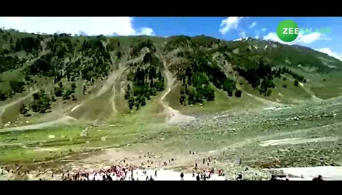 Video: सोनमर्ग की खूबसूरती के दीवाने हुए पर्यटक, पहाड़ों की हरियाली ने मोह लिया मन