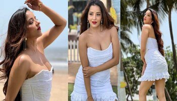 Monalisa Kichudai Videslos Hd - Bhojpuri Hottie Monalisa Amps up The Green Lehenga Look With Huge Earrings