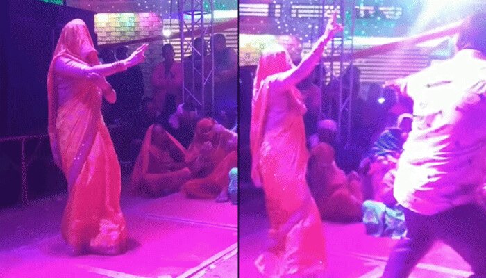 नई नवेली दुल्हन का साड़ी में डांस वायरल, डांस फ्लोर पर जमकर चली अखियों से गोलियां