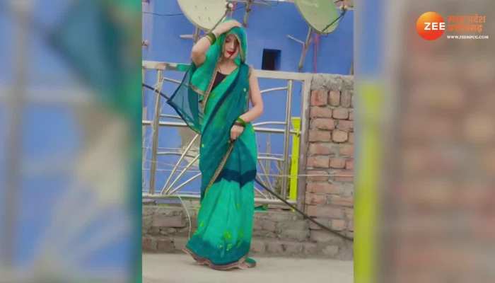 देसी हरियाणवी भाभी ने छत पर मटकाई कमर, ठुमकों के हो हो जाएंगे कायल
