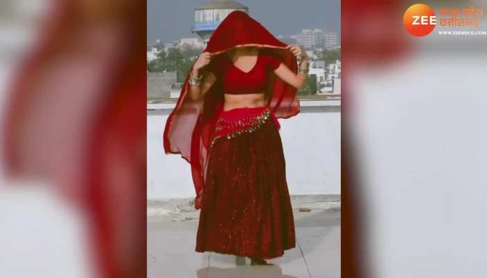 लाल लेहंगे में अलीशा ने किया छत पर जोरदार डांस, वीडियो से नहीं हटेगी नजर