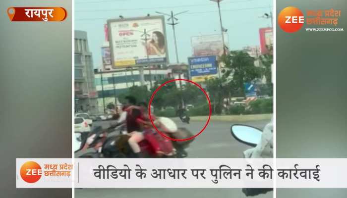 सिग्नल पर तूफान की तरह निकला युवक, पुलिस ने निकली हैवी ड्राइवर की हवा