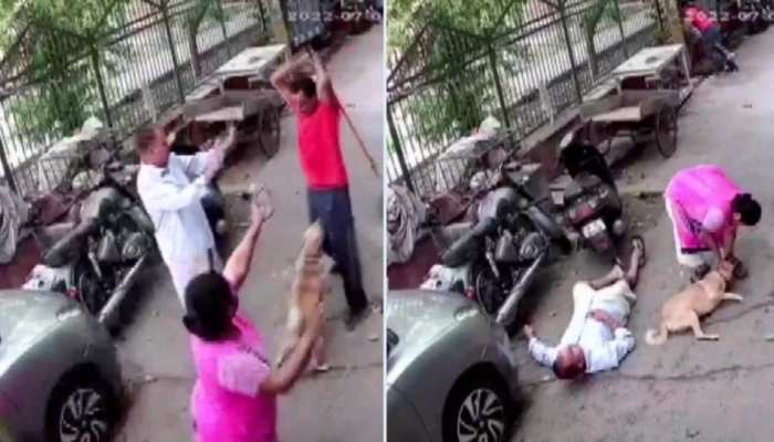 कुत्ते के भौंकने पर शख्स ने दिखाई दबंगई, पड़ोसियों पर लोहे की रॉड से किया हमला