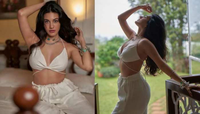 Amyra Dastur Boldness अमारया ने बिस्तर पर बैठ बिखेरें हुस्न के जलवे