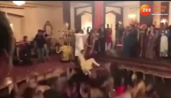 Viral Video: फ्लोर तोड़ डांस के चक्कर में टूटी सबकी कमर, देखिए कैसे