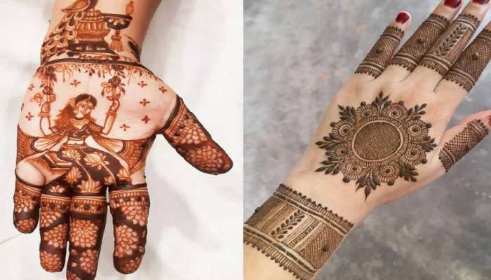 Hariyali Teej 2022 easy mehndi designs for beginners | Hariyali Teej 2022:  हरियाली तीज पर लगाएं ये ट्रेंडी मेहंदी डिजाइन्स, बढ़ाएं हाथों की खूबसूरती |  Hindi News, खबरें काम की