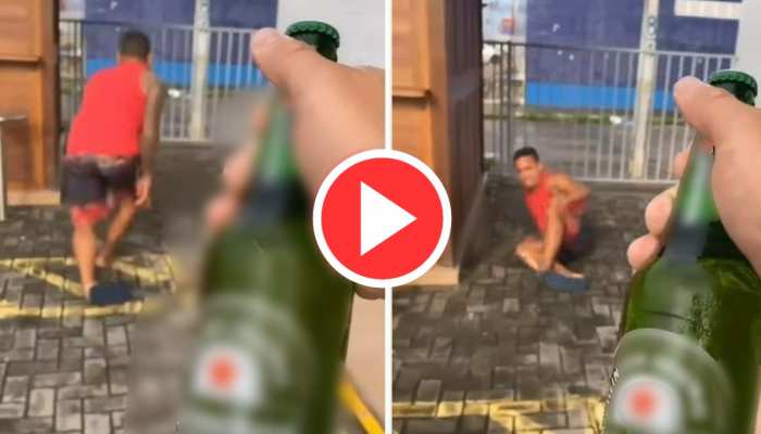 Sharabi Viral Video: शराबी ने की ऐसी नौटंकी, वीडियो देख आप भी नहीं रोक पाएंगे अपनी हंसी