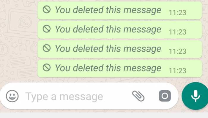 WhatsApp पर मैसेज डिलीट को लेकर आया नया अपडेट, अब इतनी देर में हटा सकते हैं चैट
