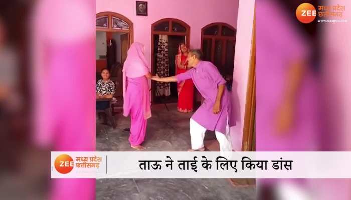 हरियाणवी गाने ''राज्जी बोल जा'' पर, ताऊ ने ताई के लिए किया डांस VIDEO