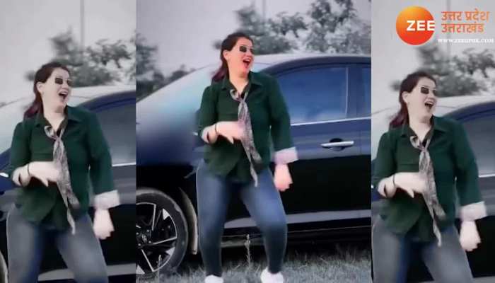 VIDEO: हरियाणवी गाने 'देख मुझे चुटकी बजाना छोड़ दे' पर इस छोरी ने किया धमाकेदार डांस, थिरकने लगेंगे पांव