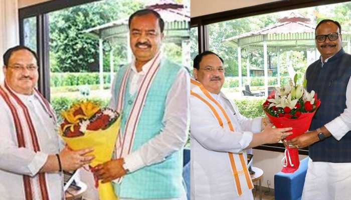 BJP को UP के लिए प्रदेश अध्यक्ष की तलाश, नड्डा से मिले दोनों डिप्टी सीएम; कयास तेज