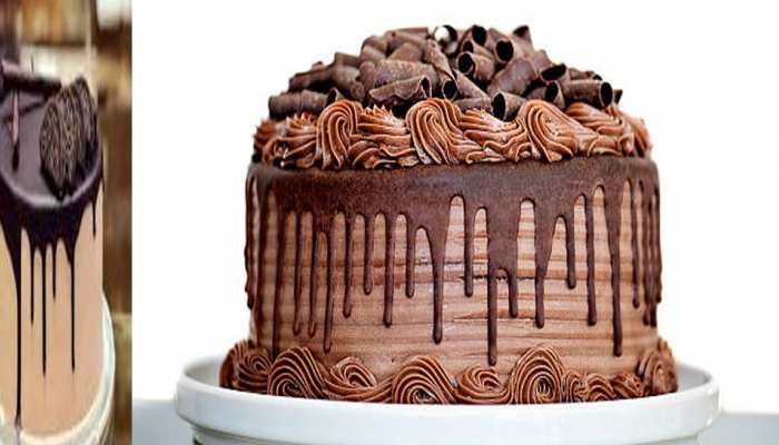 चॉकलेट से भरा हुआ केक हिंदी में | Eggless Overloaded Chocolate Cake Recipe  - YouTube