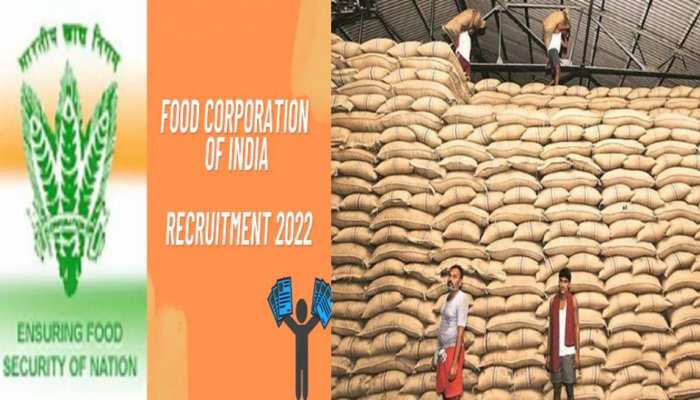 FCI Recruitment 2022: FCI ने जारी किया 5043 पदों पर भर्ती नोटिफिकेशन, जानें डिटेल