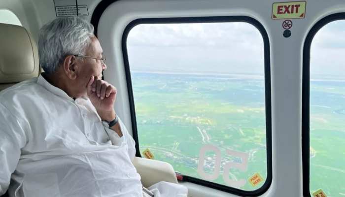 Chief Minister Nitish Kumar Aerial Survey Of Drought Hit Area In Bihar|  मुख्यमंत्री नीतीश कुमार ने सूखाग्रस्त इलाके का किया हवाई सर्वेक्षण,  अधिकारियों को दिया ये निर्देश ...