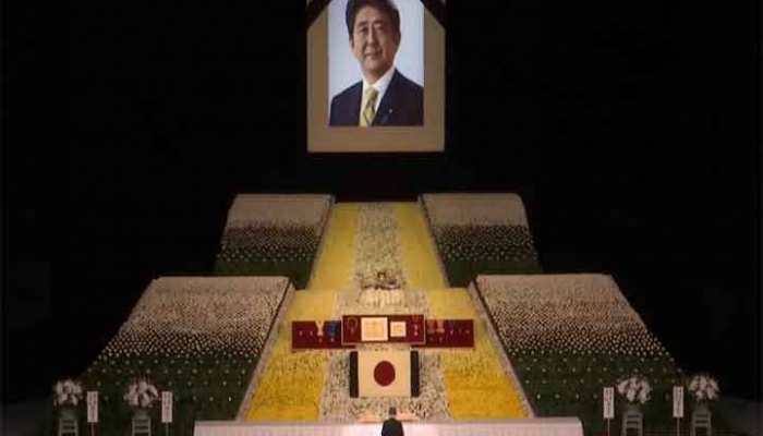 पूर्व पीएम शिंजो आबे का राजकीय अंतिम संस्कार, पीएम मोदी सहित कई वर्ल्ड लीडर मौजूद 