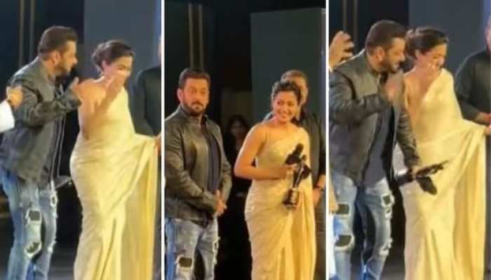 Video: रश्मिका मंदाना के इशारों पर नाचते दिखे सलमान खान, वीडियो हुआ वायरल