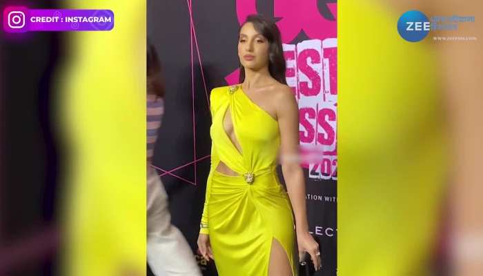 Nora Fatehi Video: नोरा फतेही ने येलो ड्रेस में बिखेरे हुस्न के जलवे, अदाएं देख फैंस बोले हाय गर्मी!