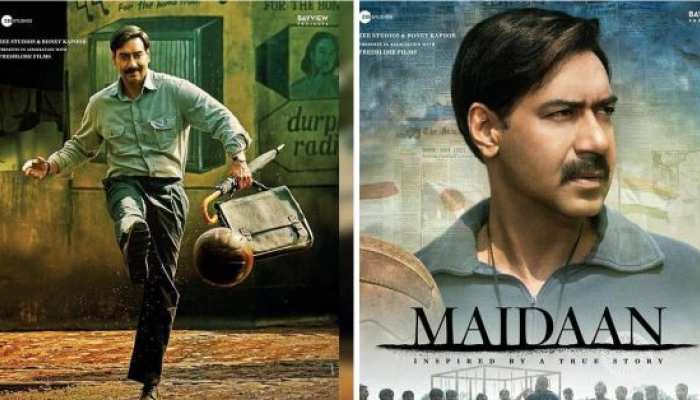 Ajay Devgn starrer film Maidaan will be released in 2023 | अजय देवगन की ' मैदान' इस दिन होगी रिलीज, फुटबॉल कोच किरदार में नजर आएंगे एक्टर | Hindi  News, Zee Hindustan Entertainment