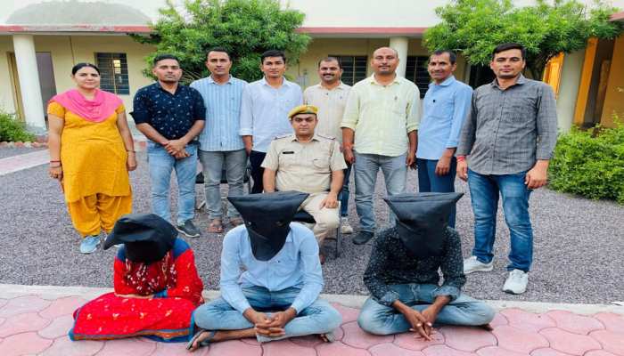 पुलिस ने कार लूट मामले का किया खुलासा, 24 घंटे में युवती सहित 2 युवकों हुए गिरफ्तार