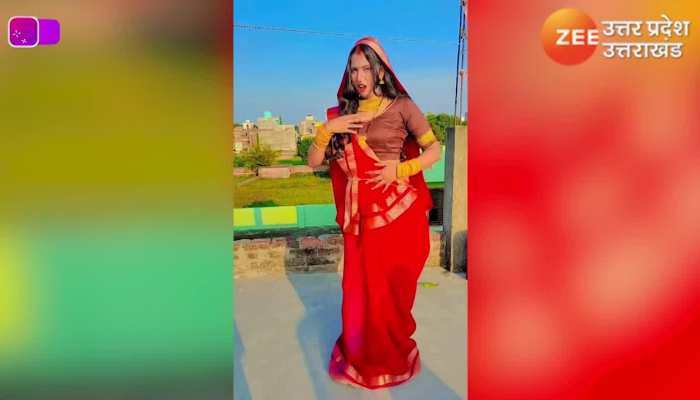 Bhojpuri Dance: पवन सिंह के Jalidar Kurti भोजपुरी गाने पर देसी भाभी ने उड़ाया गर्दा, डांस मचा रहा 'बवाल'