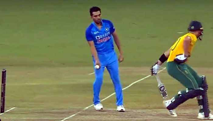 VIDEO: दीपर चाहर SA के बल्लेबाज को दिया 'जीवनदान', नहीं तो शुरू हो जाती बहस!